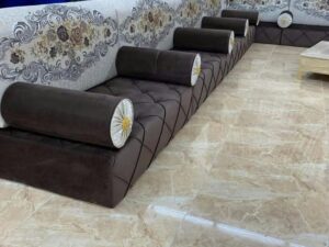 Grey Plain Floor Majlis
