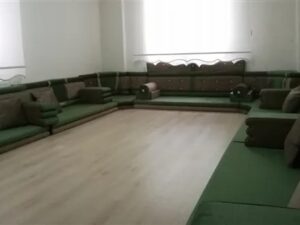 Olive Green Floor Majlis