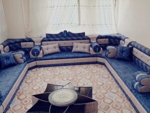 Traditional Woven Pattern Floor Majlis
